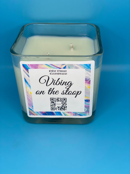 Vibing on the stoop Candle